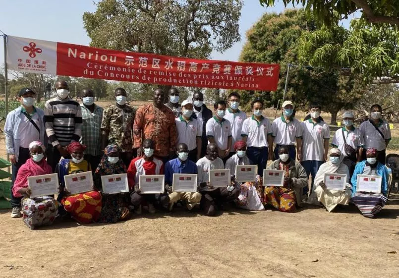 糧食產量高,生活有余裕——中國專家在布開展水稻高產競賽和蔬菜種植培訓